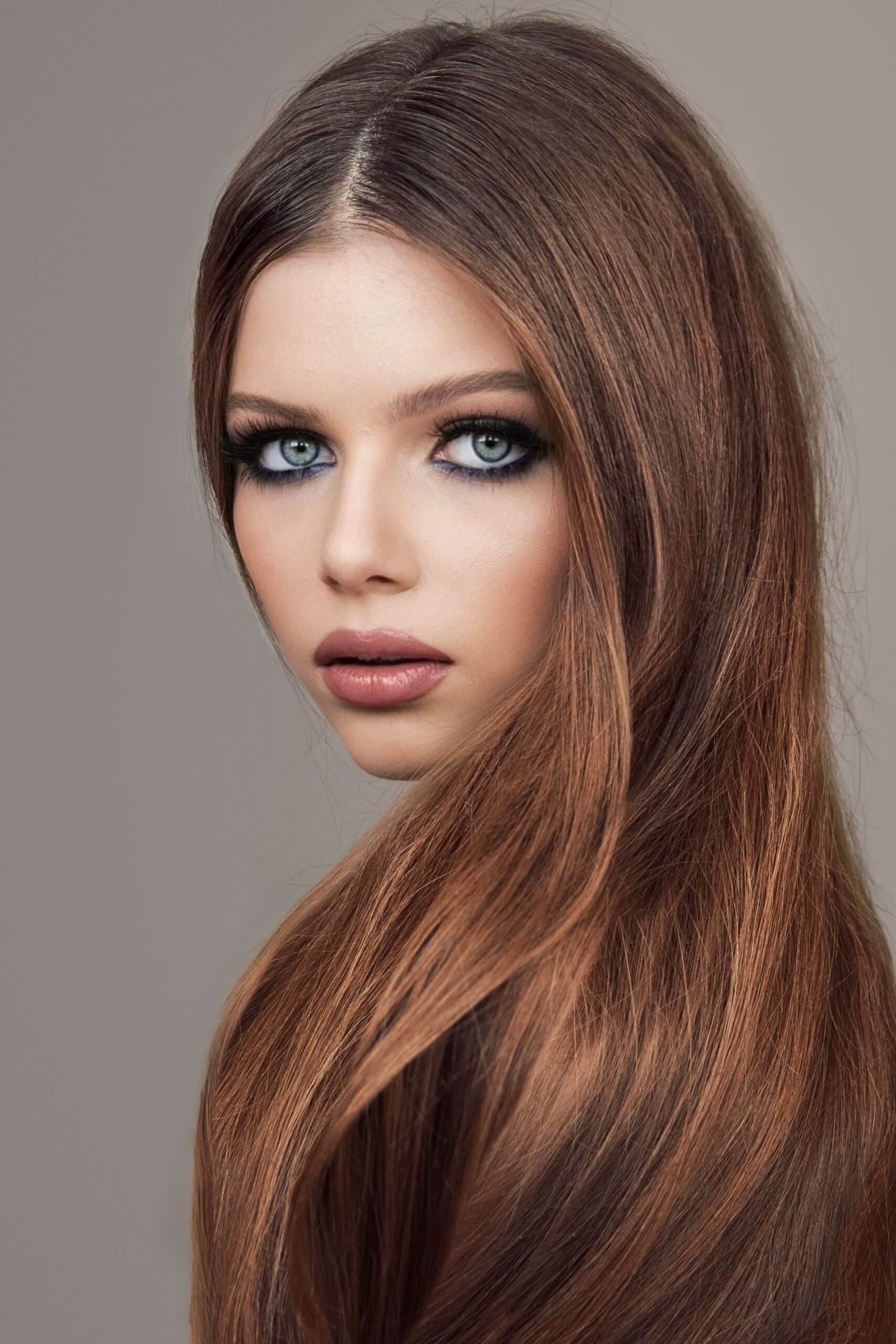 15 Fall Hair Color Ideas for 2026 (Espresso, Copper & More) Burnished brunette fall hair color with copper cinnamon tones