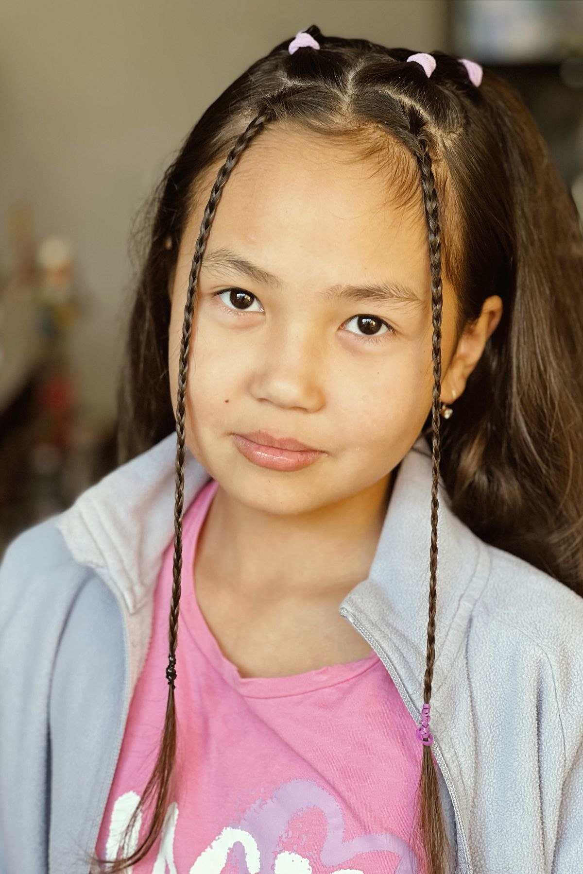 14 Cute Braided Hairstyles for Kids (Easy Enough for Busy Mornings) Crown braid special occasion hairstyle for kids